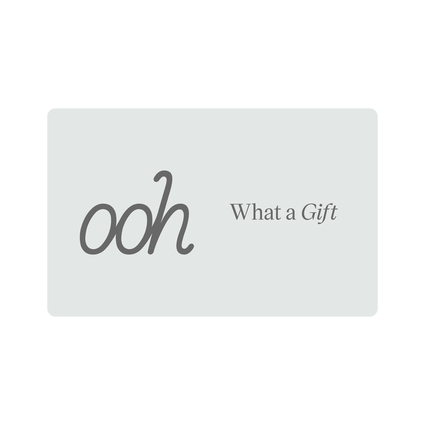 Ooh Gift Card - Ooh Paint Store